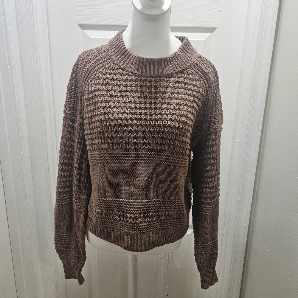 Universal Thread Textured Brown Sweater